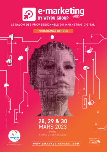 Visuel du programme du salon e-marketing 2023